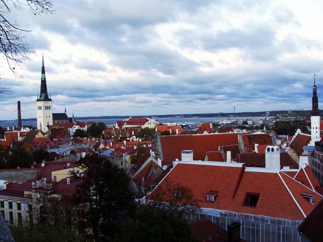 Tallinn - panorama miasta